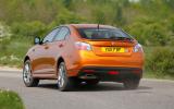 MG6 rear cornering