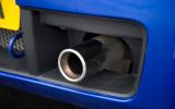 MG TF chrome exhaust