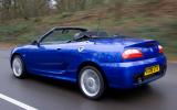 MG TF rear quarter