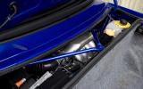 MG TF engine bay
