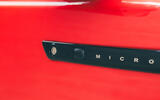 Microlino door release button Microlino door release button
