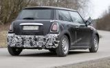 Facelifted Mini spied