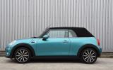 Mini Convertible roof up