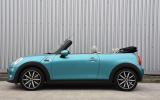 Mini Convertible roof open