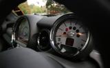 Vast speedometer is now a pastiche rather than a homage to the original. It’s not even that easy to read. Mini Clubman centre console