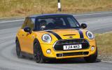 Mini Cooper S cornering