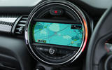 Mini Cooper S Works 210 infotainment system