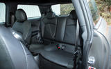 Mini Cooper S Works 210 rear seats