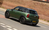 Mini Countryman rear cornering
