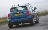 Mini Countryman rear cornering