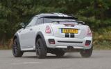 Mini Coupé rear cornering