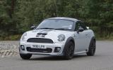 Mini Coupé cornering
