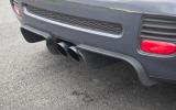 Mini GP twin exhaust