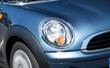 The design differences are minimal on all-new Mini, but styling proved so successful BMW didn't want to change it  Mini Hatch front headlight