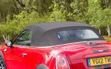 Mini Roadster convertible roof