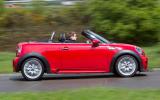 Mini Roadster roof down