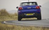 Mini Paceman rear cornering