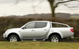 Mitsubishi L200 side profile