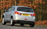 Mitsubishi ASX rear cornering