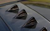 Mitsubishi Evo X rubber roof fins