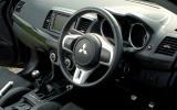 Mitsubishi Evo X dashboard