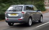 Mitsubishi Outlander rear quarter