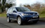 The amount of power and torque on tap is fine for everyday use Mitsubishi Outlander front quarter