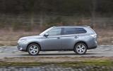 Mitsubishi Outlander side profile