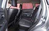 Mitsubishi Outlander rear seats