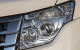 Mitsubishi Shogun headlights