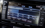 Mitsubishi Shogun infotainment system