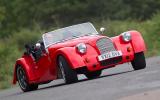 Morgan Plus 8 cornering