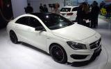 New York motor show: Mercedes-Benz CLA45 AMG 4Matic