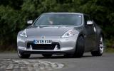 Soft rear suspension aids ride comfort, but tyres kick up far too much din Nissan 370Z cornering