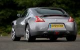 Nissan has set up the 370Z so that it moves around more than most sports cars do on or near the limit Nissan 370Z rear cornering