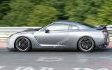 Facelifted Nissan GT-R spied