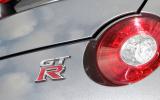 The four-round tail-lamps are a familiar GT-R touch Nissan GT-R badging