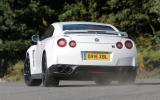 Nissan GT-R rear cornering