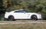 Nissan GT-R side profile