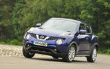 Nissan Juke cornering