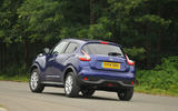 Nissan Juke rear cornering