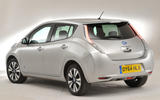 Nissan Leaf rear quarter