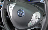 Nissan Leaf steering wheel controls