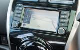 Nissan Micra infotainment system