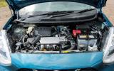 Nissan Micra three-cylinder engine