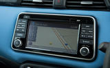 Nissan Micra infotainment system