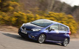 Nissan Note cornering