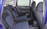 Nissan Note rear seats