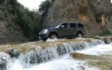 Nissan Pathfinder off-roading