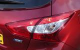 Nissan Pulsar rear lights
